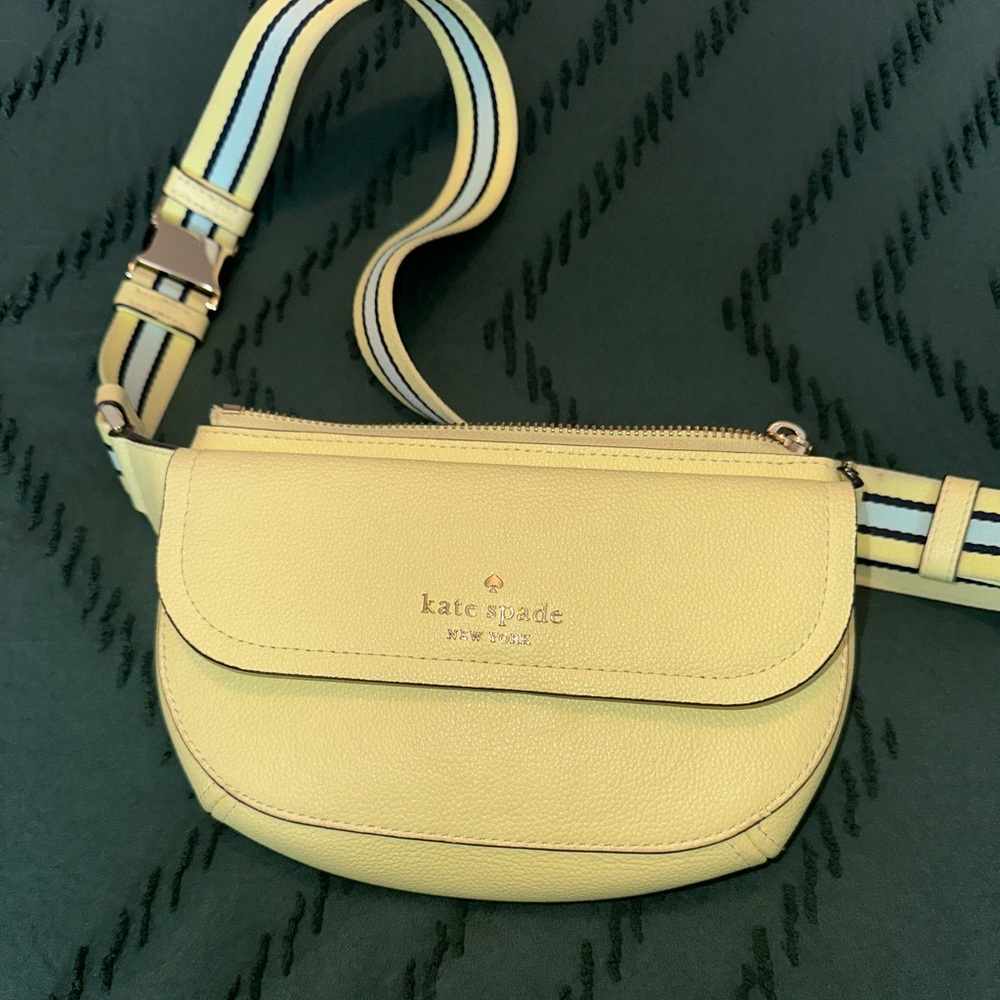 Kate Spade Neon Yellow Belt Bag